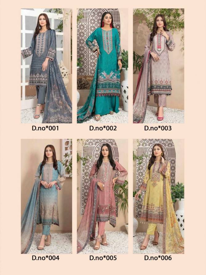 Hala Vol 1 Casual Wear Wholesale Karachi Cotton Dress Material Catalog